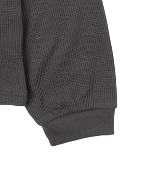 ワッフルグラフィックT（LS）