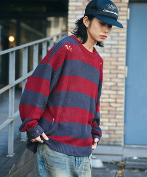 レッドボーダー　モデル:175cm L着用