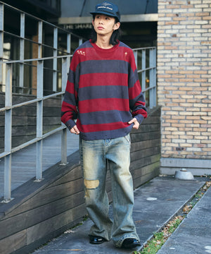 レッドボーダー　モデル:175cm L着用