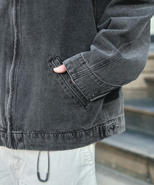 デニムブラックソノタ　モデル:175cm L着用