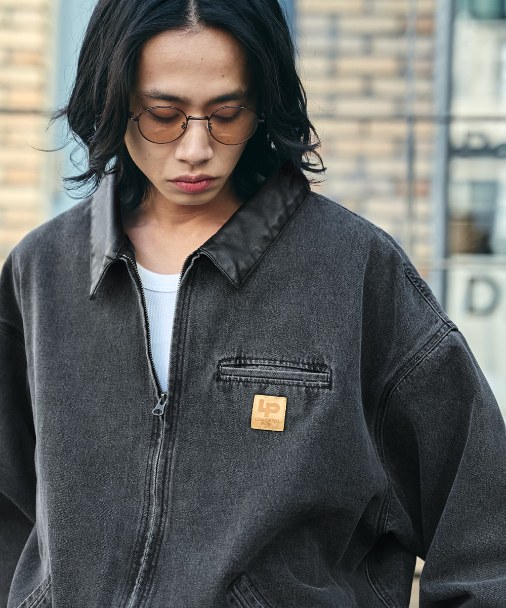 デニムブラックソノタ　モデル:175cm L着用