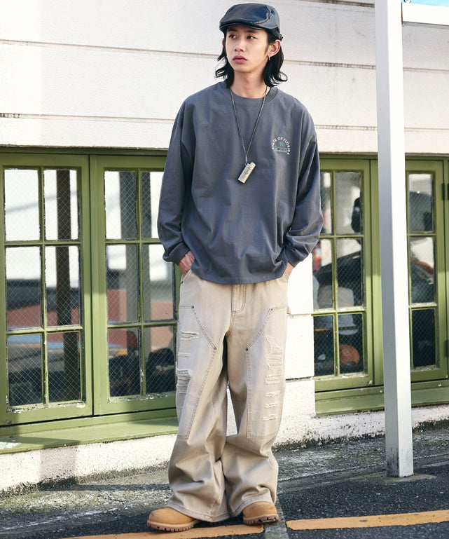 柄2　モデル:175cm L着用