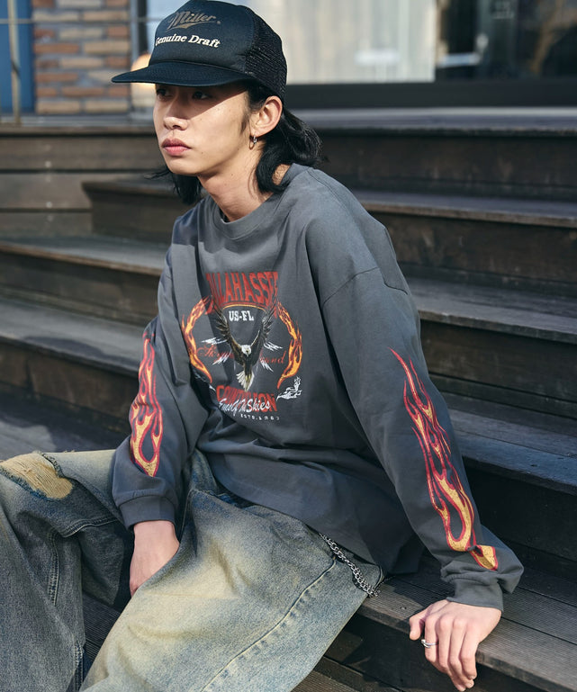 柄3　モデル:175cm L着用