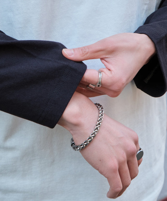 リラックスフィットグラフィックラグランT（7S）