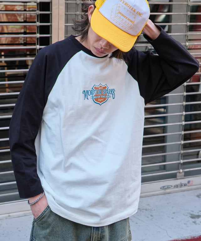 リラックスフィットグラフィックラグランT（7S） – WEGO ONLINE STORE