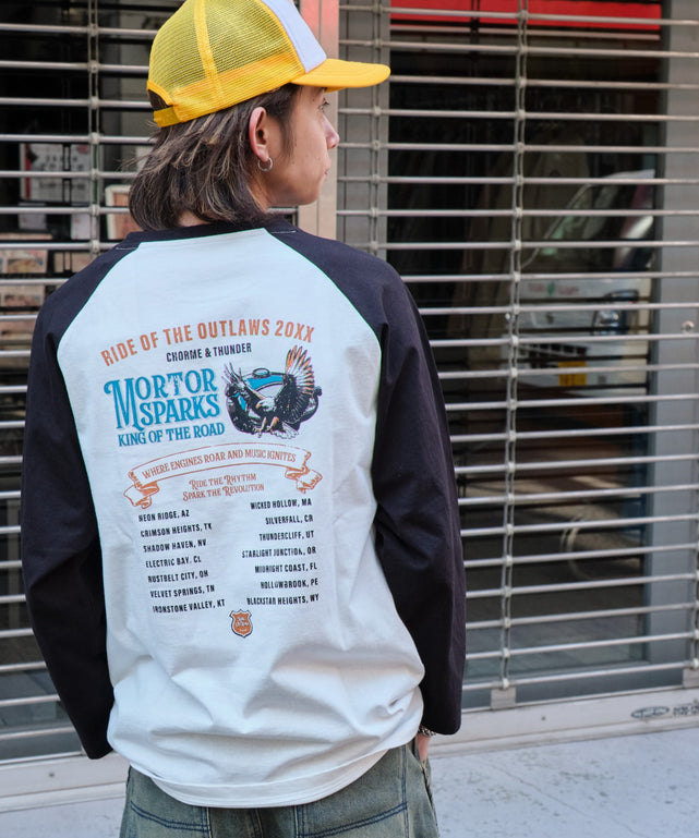 リラックスフィットグラフィックラグランT（7S） – WEGO ONLINE STORE