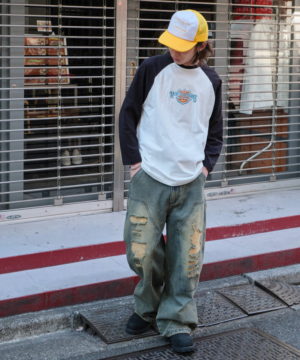 ホワイト モデル：175cm L着用