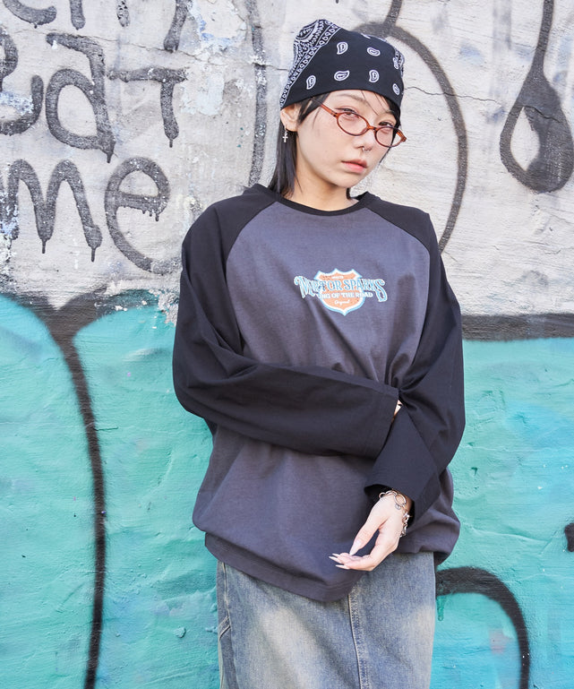 ラグランT モナルイゾン リラックスフィットグラフィックラグランT（7S） – WEGO ONLINE STORE