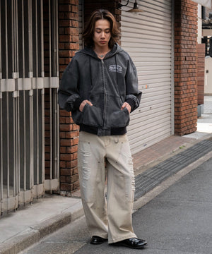 デニムブラックソノタモデル：175cm L着用