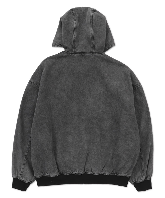 デニムフードブルゾン