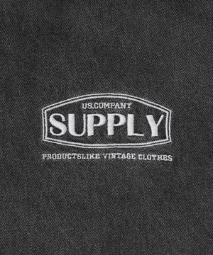 デニムフードブルゾン