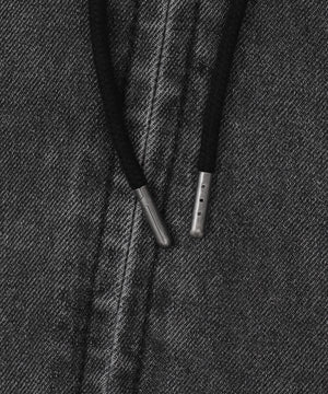 デニムフードブルゾン