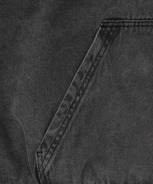 デニムフードブルゾン