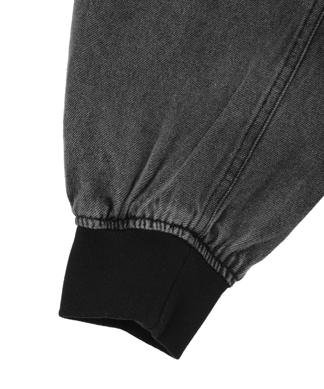 デニムフードブルゾン