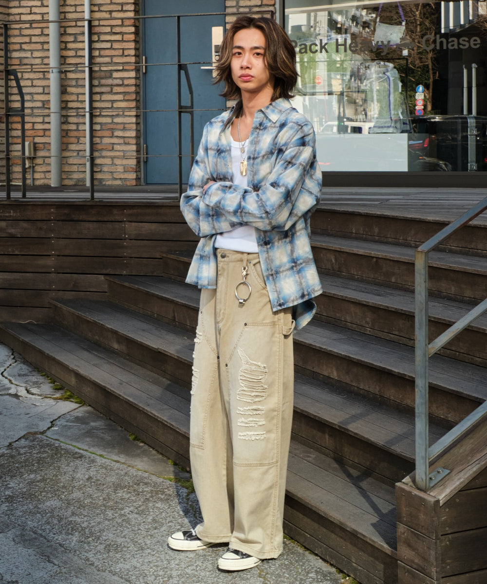 ブルー モデル：175cm F着用