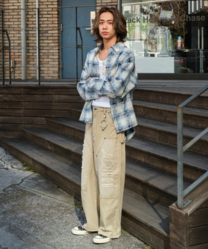 ブルー モデル：175cm F着用