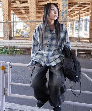 ブルー モデル：159cm F着用