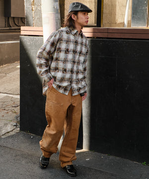 ブラウン モデル：175cm F着用