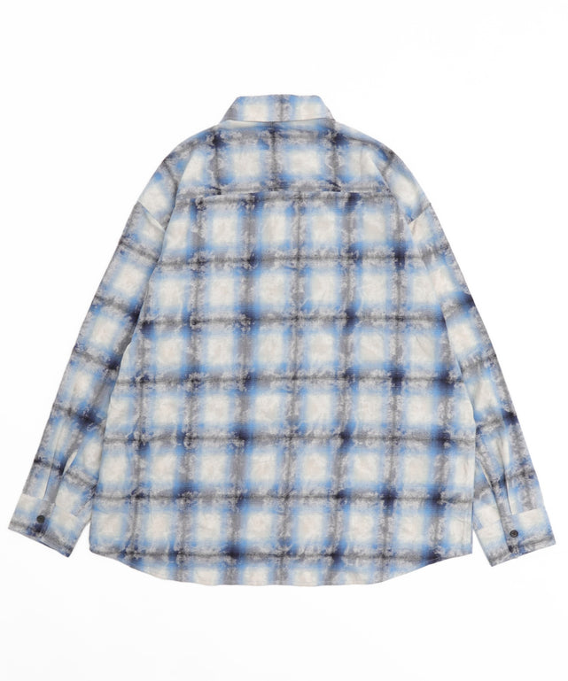 ブリーチオンブレチェックシャツ（LS）
