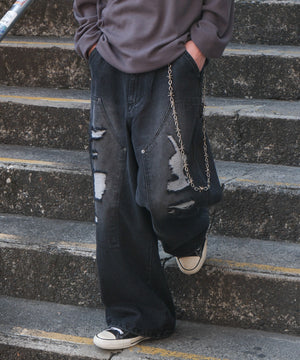 デニムブラックソノタ モデル：175cm L着用