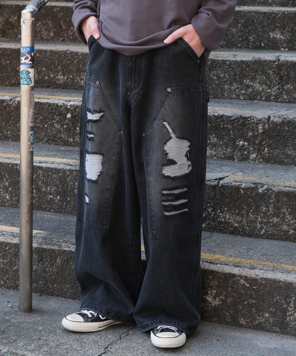 デニムブラックソノタ モデル：175cm L着用