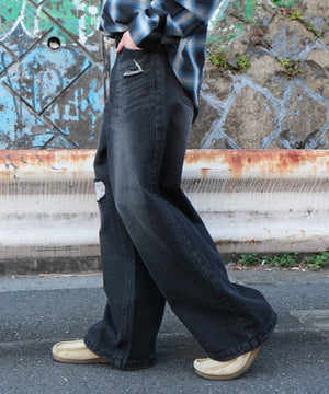 デニムブラックソノタ モデル：175cm L着用