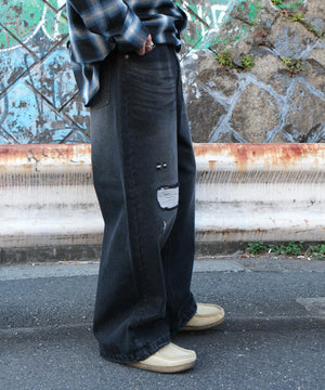 デニムブラックソノタ モデル：175cm L着用