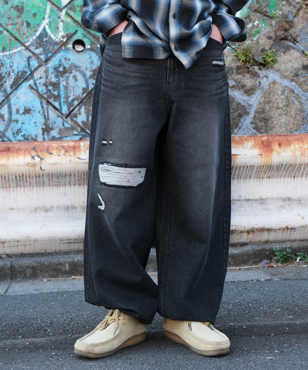 デニムブラックソノタ モデル：175cm L着用