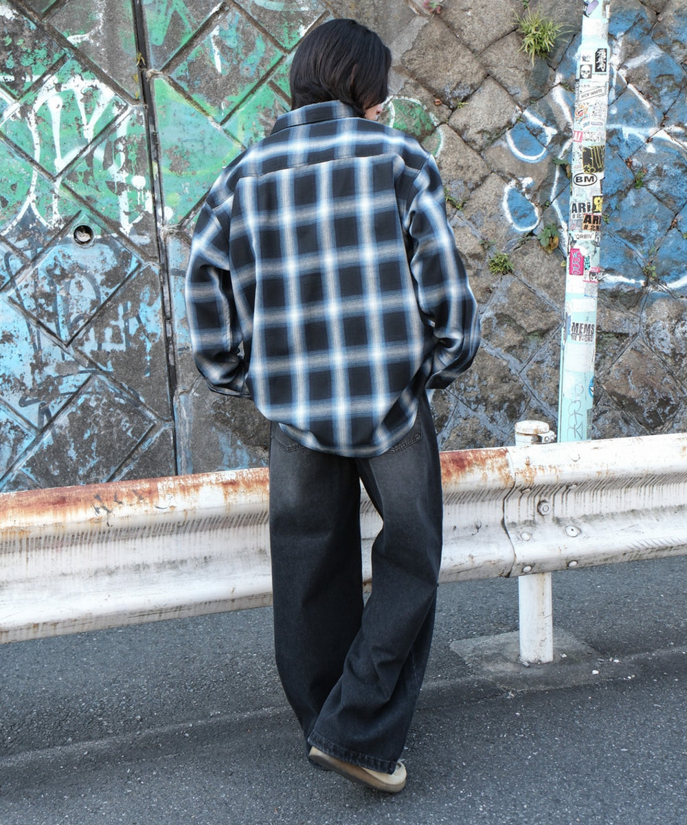 デニムブラックソノタ モデル：175cm L着用