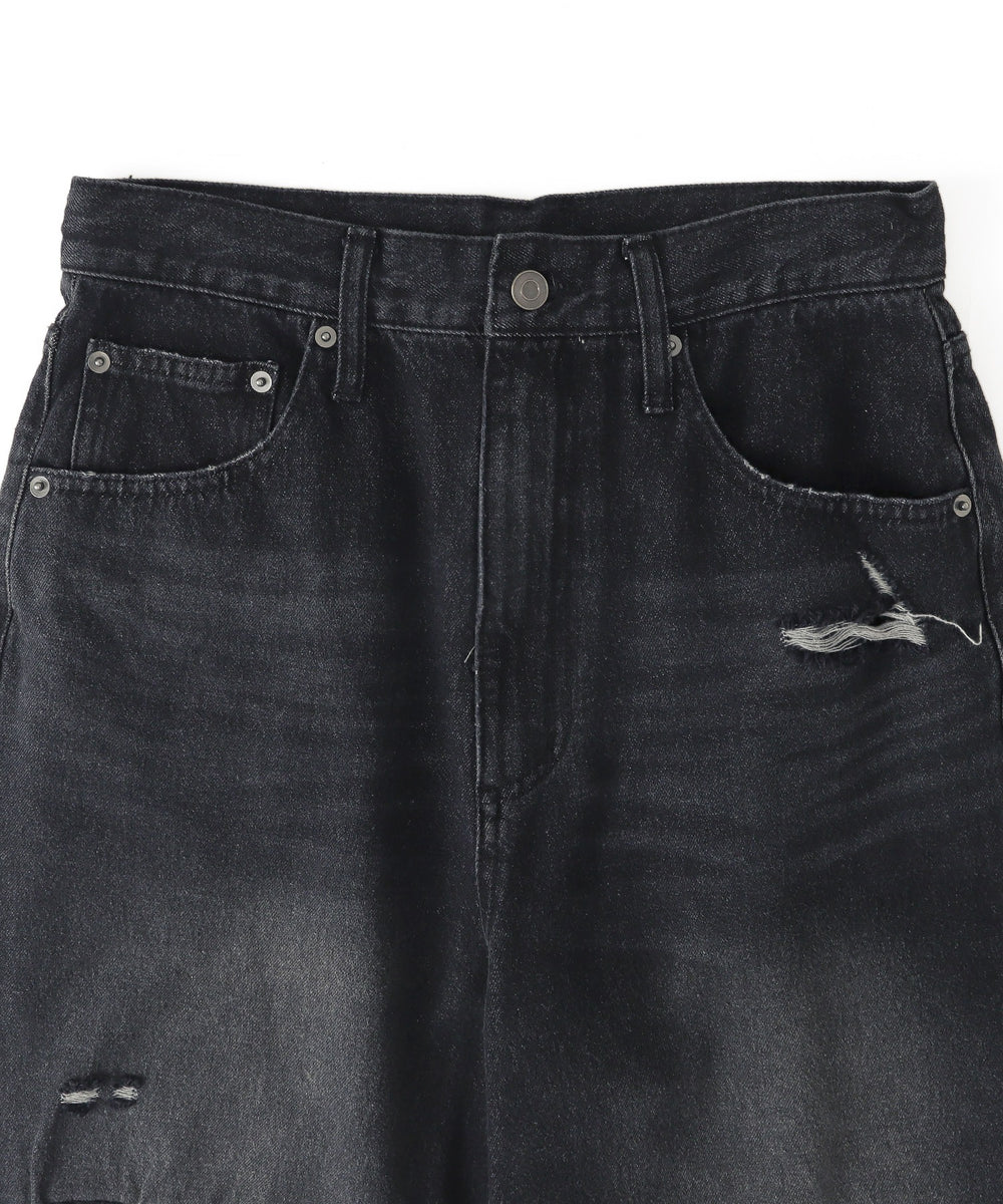 スーパーバギーダメージデニムパンツ