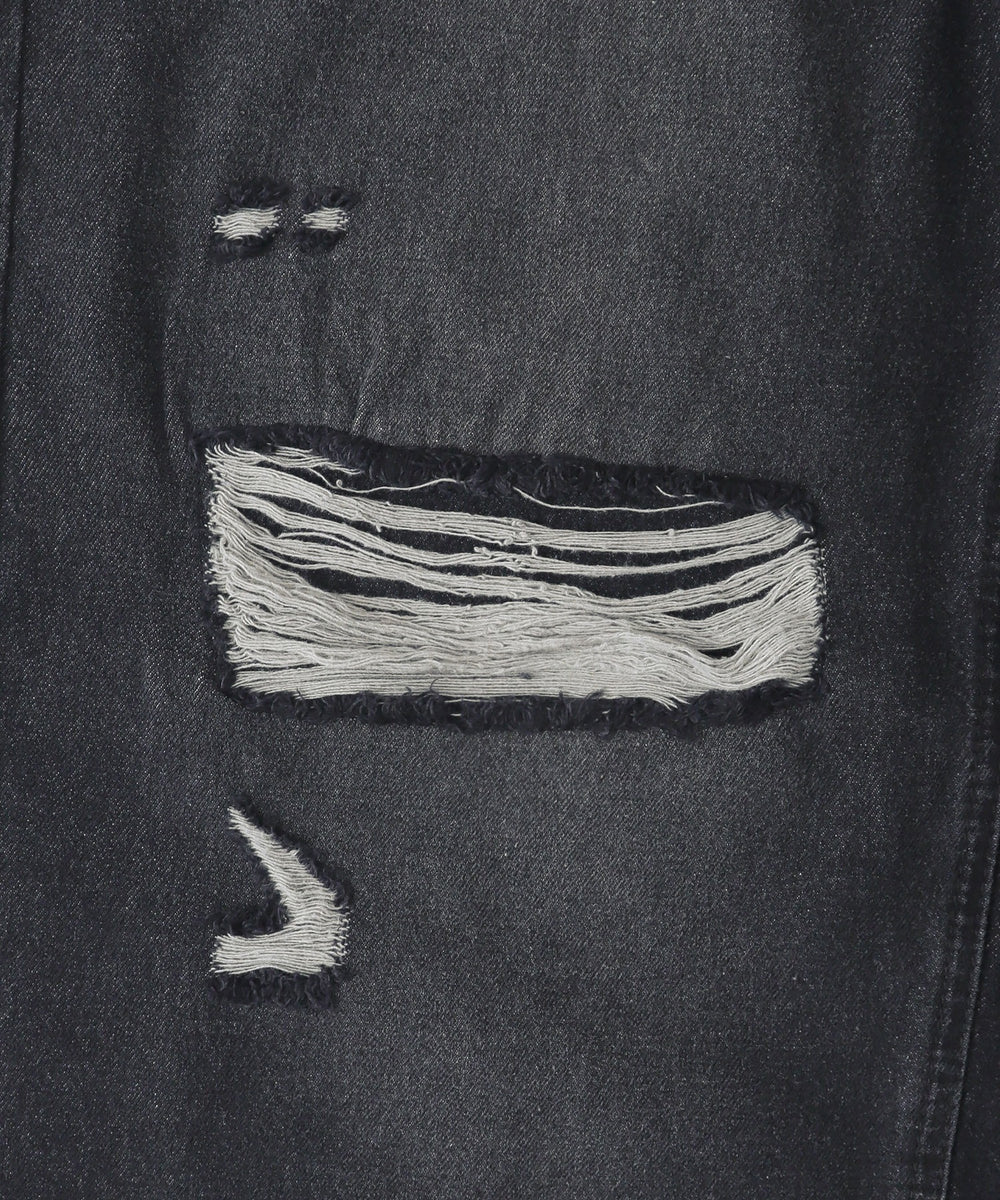 スーパーバギーダメージデニムパンツ