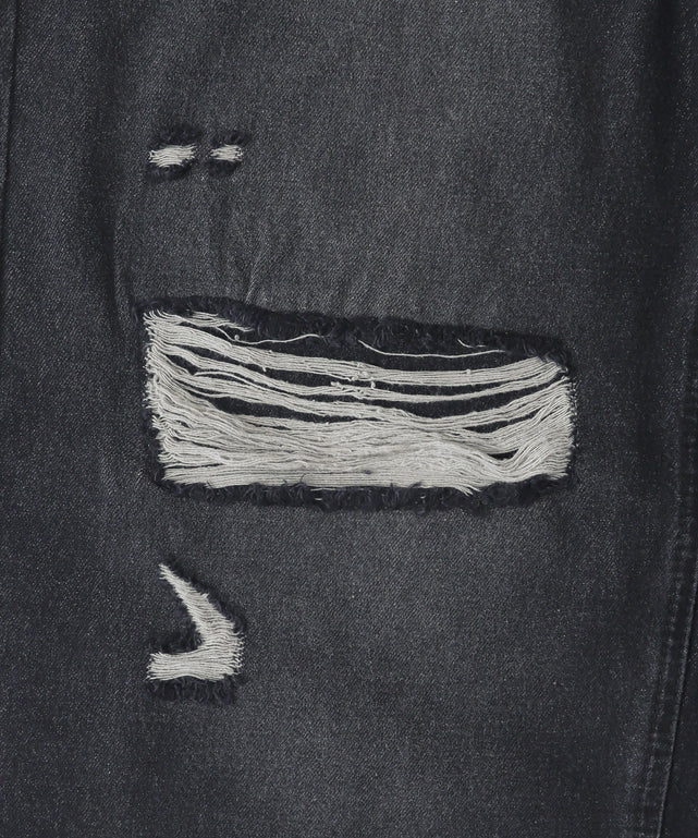 スーパーバギーダメージデニムパンツ