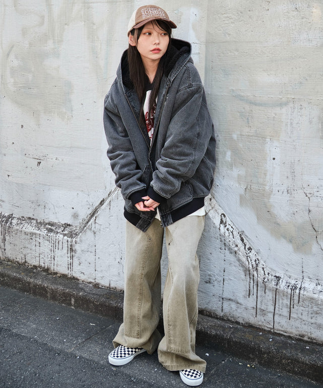 デニムブラックソノタ モデル：159cm M着用