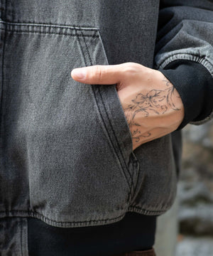 ワーカーズボアフードブルゾン