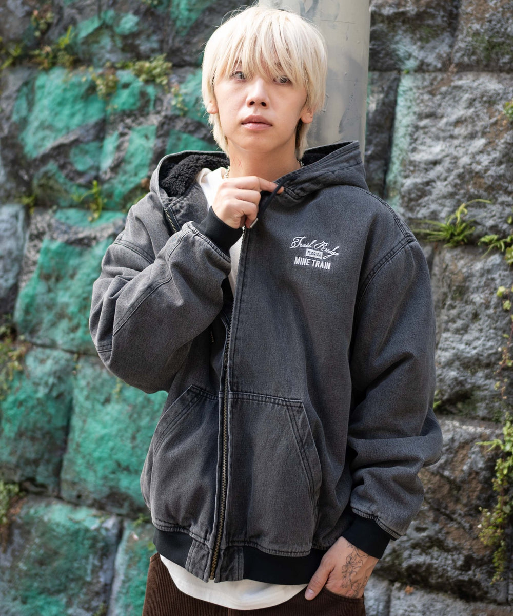 デニムブラックソノタ モデル：175cm L着用