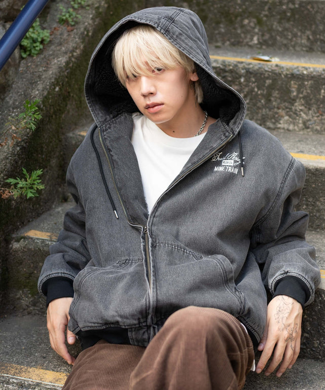 デニムブラックソノタ モデル：175cm L着用