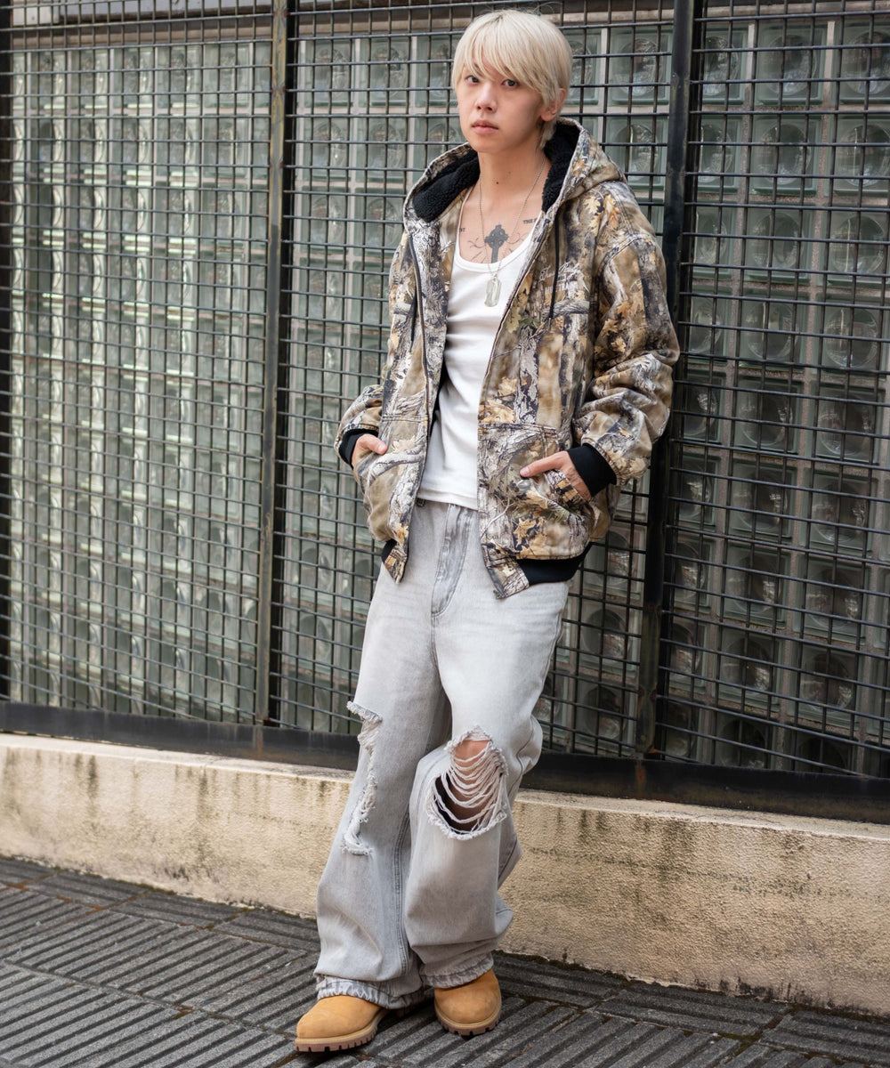 柄１ モデル：175cm L着用