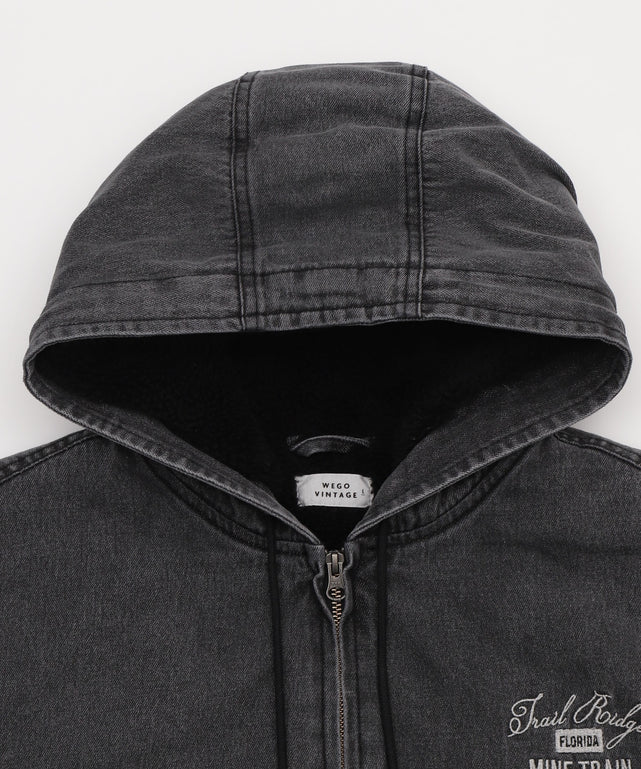 ワーカーズボアフードブルゾン