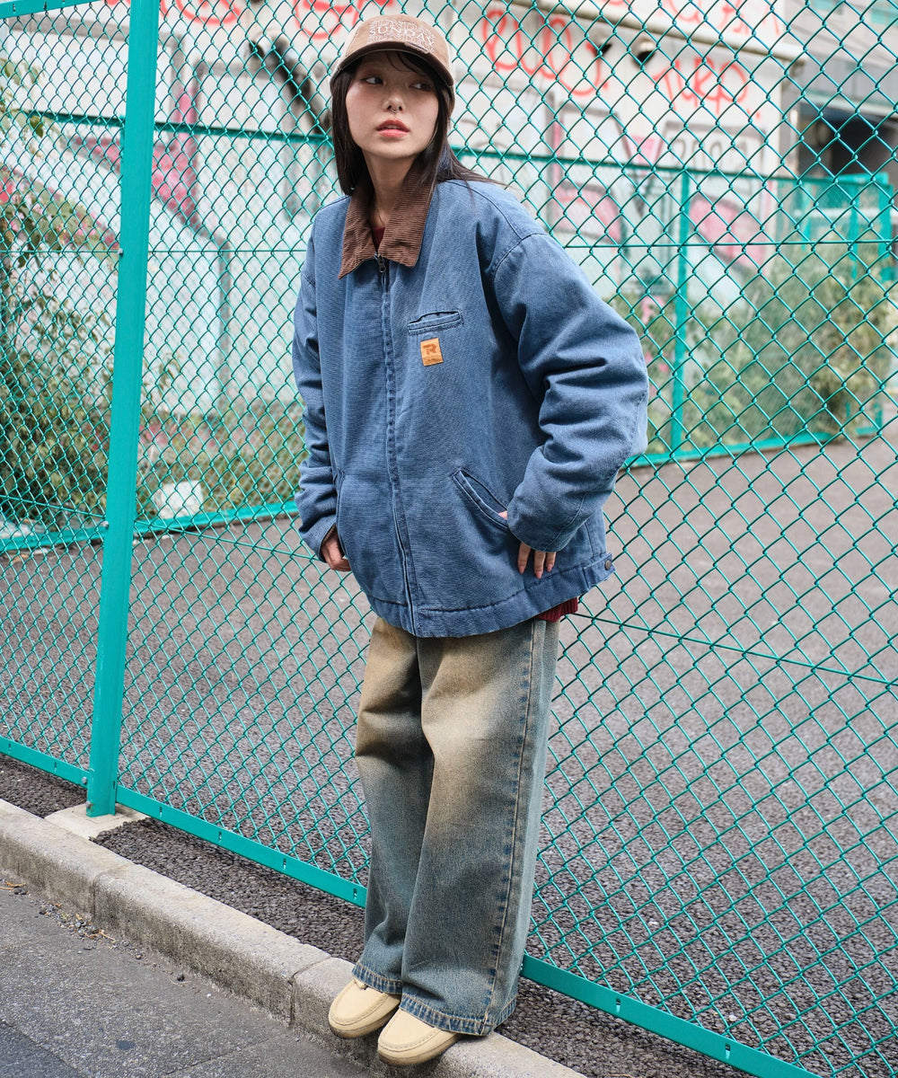 ネイビー モデル：159cm M着用