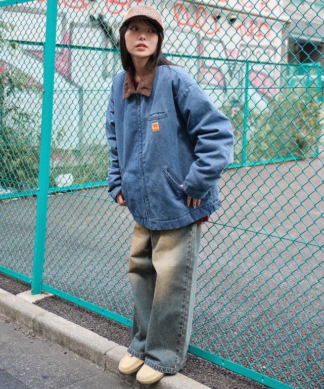 ネイビー モデル：159cm M着用