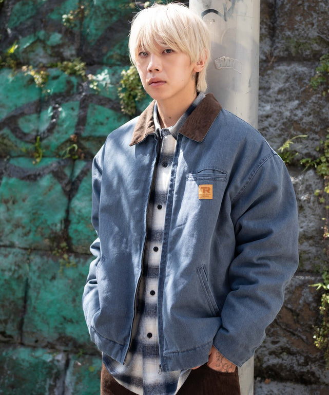 ネイビー モデル：175cm L着用