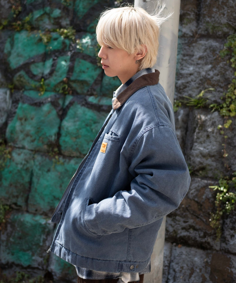 ネイビー モデル：175cm L着用