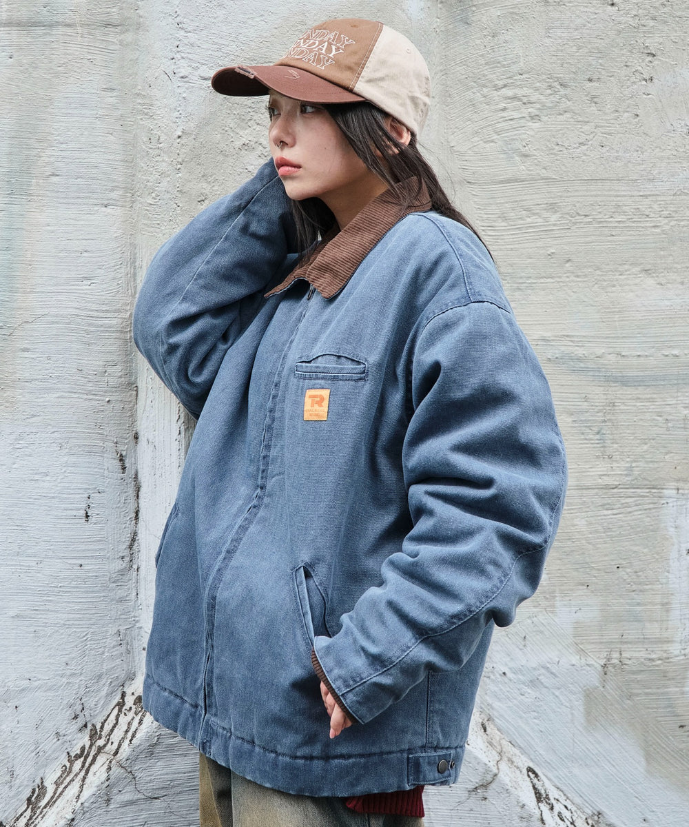 ネイビー モデル：159cm M着用