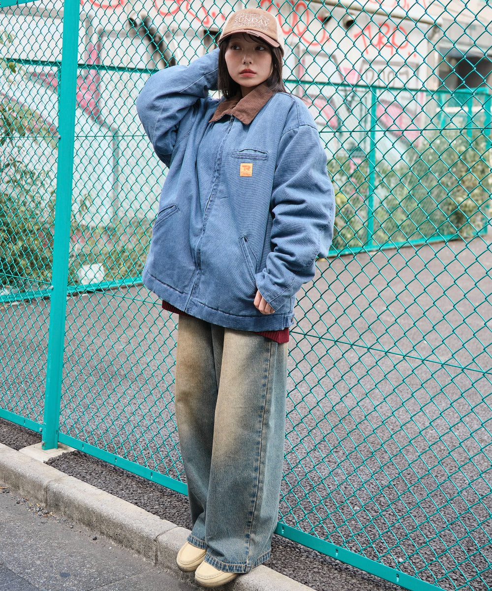 ネイビー モデル：159cm M着用