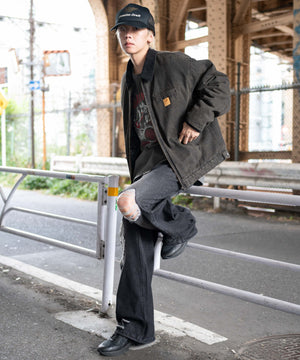 デニムブラックソノタ モデル：175cm L着用