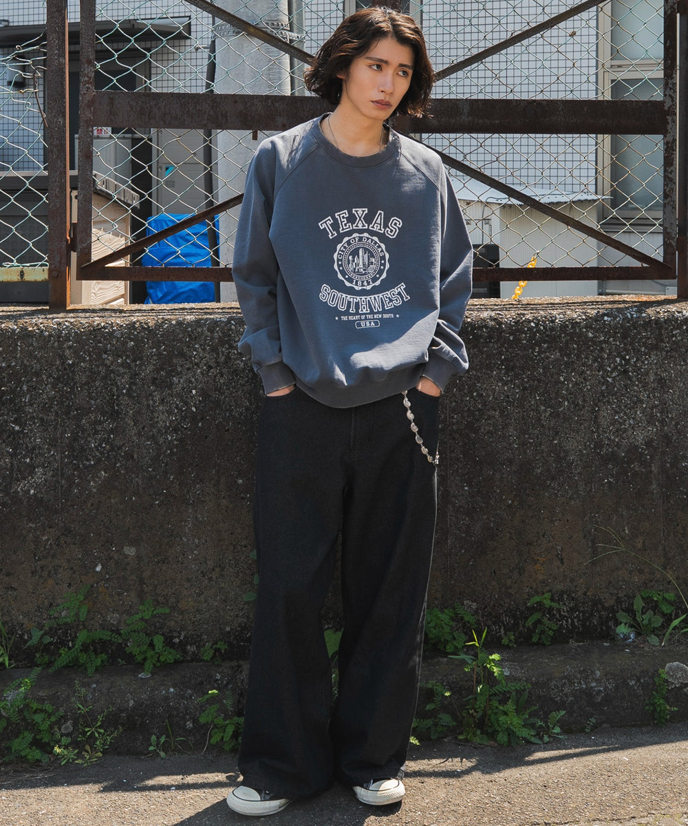 ネイビー モデル：182cm L着用