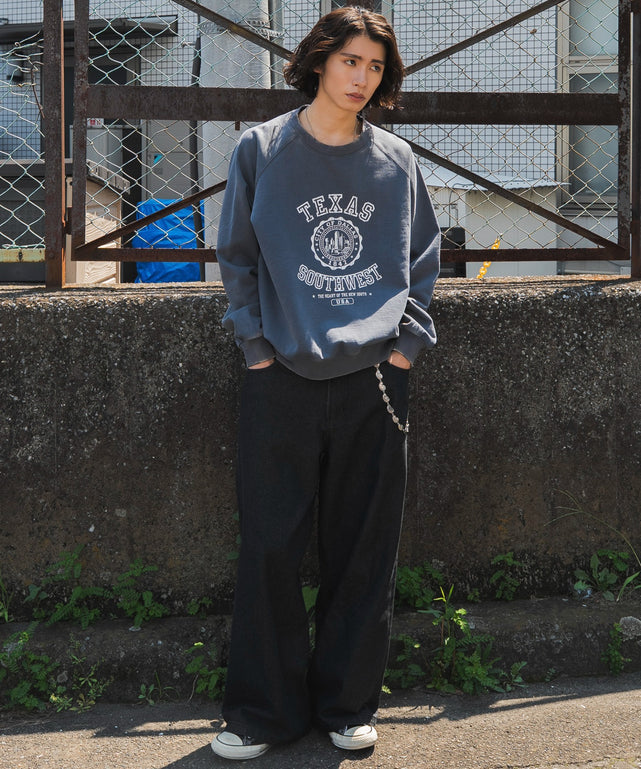ネイビー モデル：182cm L着用