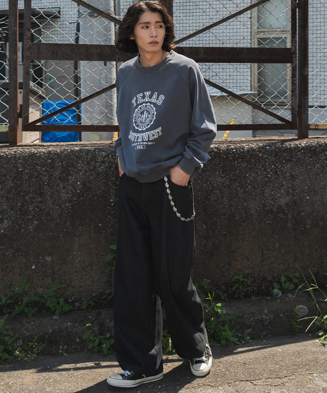 ネイビー モデル：182cm L着用