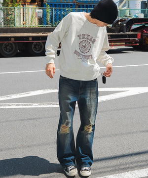 オートミール モデル：182cm L着用