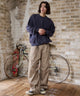 ネイビー モデル：182cm L着用